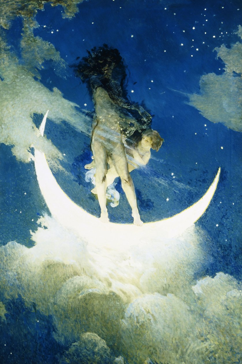 Der Mond und die Sterne von Edwin Howland Blashfield