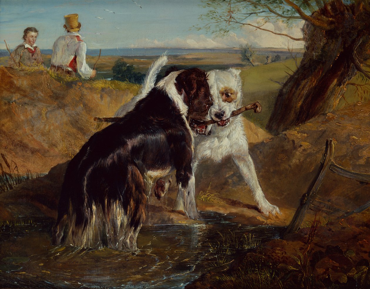 Wer bekommt den Stock von Edwin Landseer