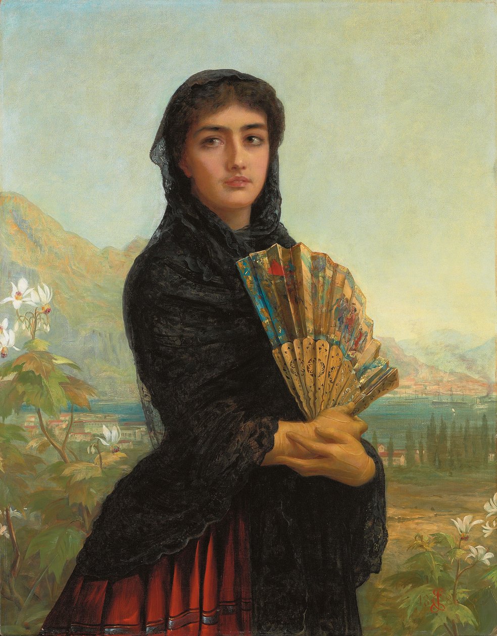 Gibraltar, 1886 von Edwin Longsden Long