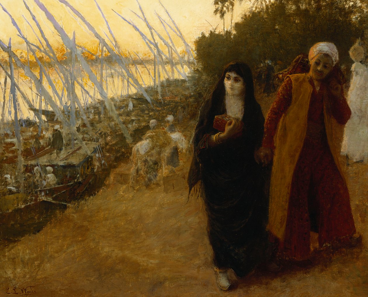 Am Nil von Edwin Lord Weeks