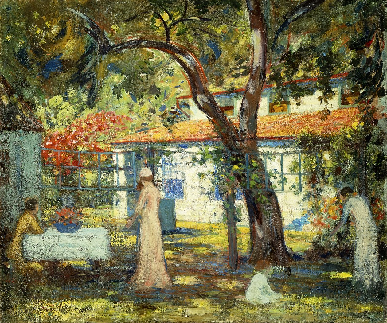 Im Garten von Edwin Murray Mackay