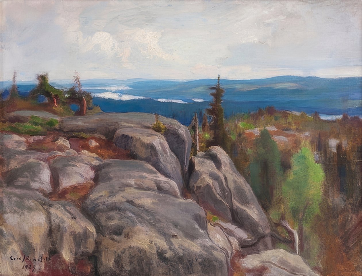 Landschaft (Maisema Kolilta) von Eero Järnefelt