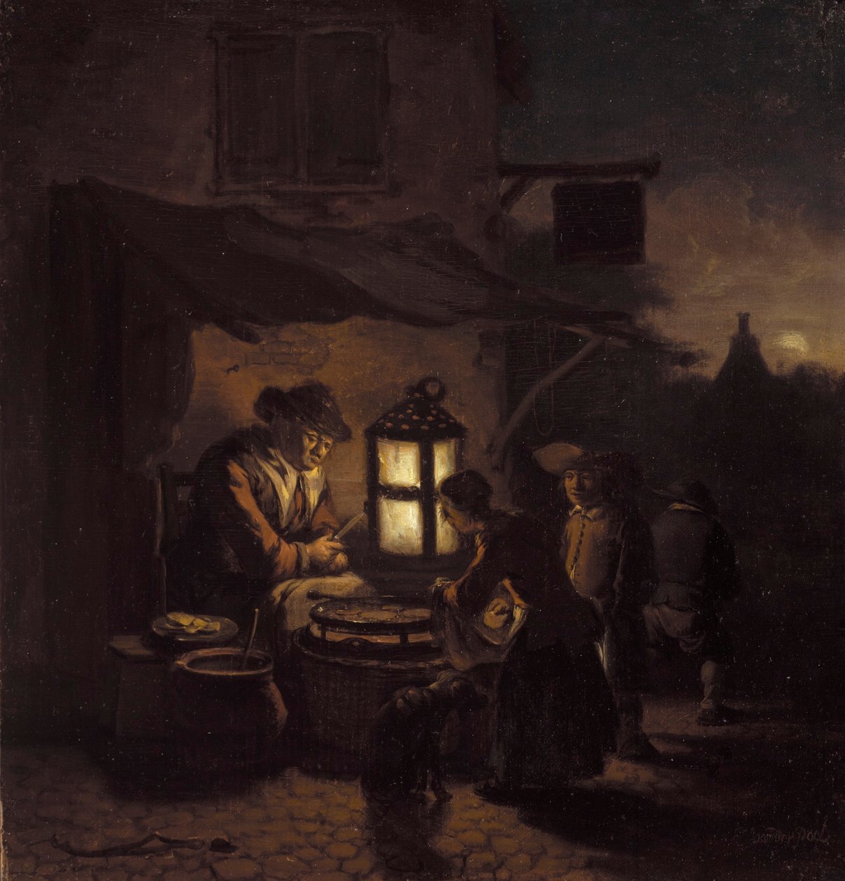 Der Pfannkuchenmacher von Egbert van der Poel