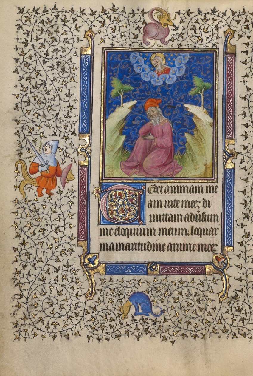 Hiob in Meditation von Egerton Master