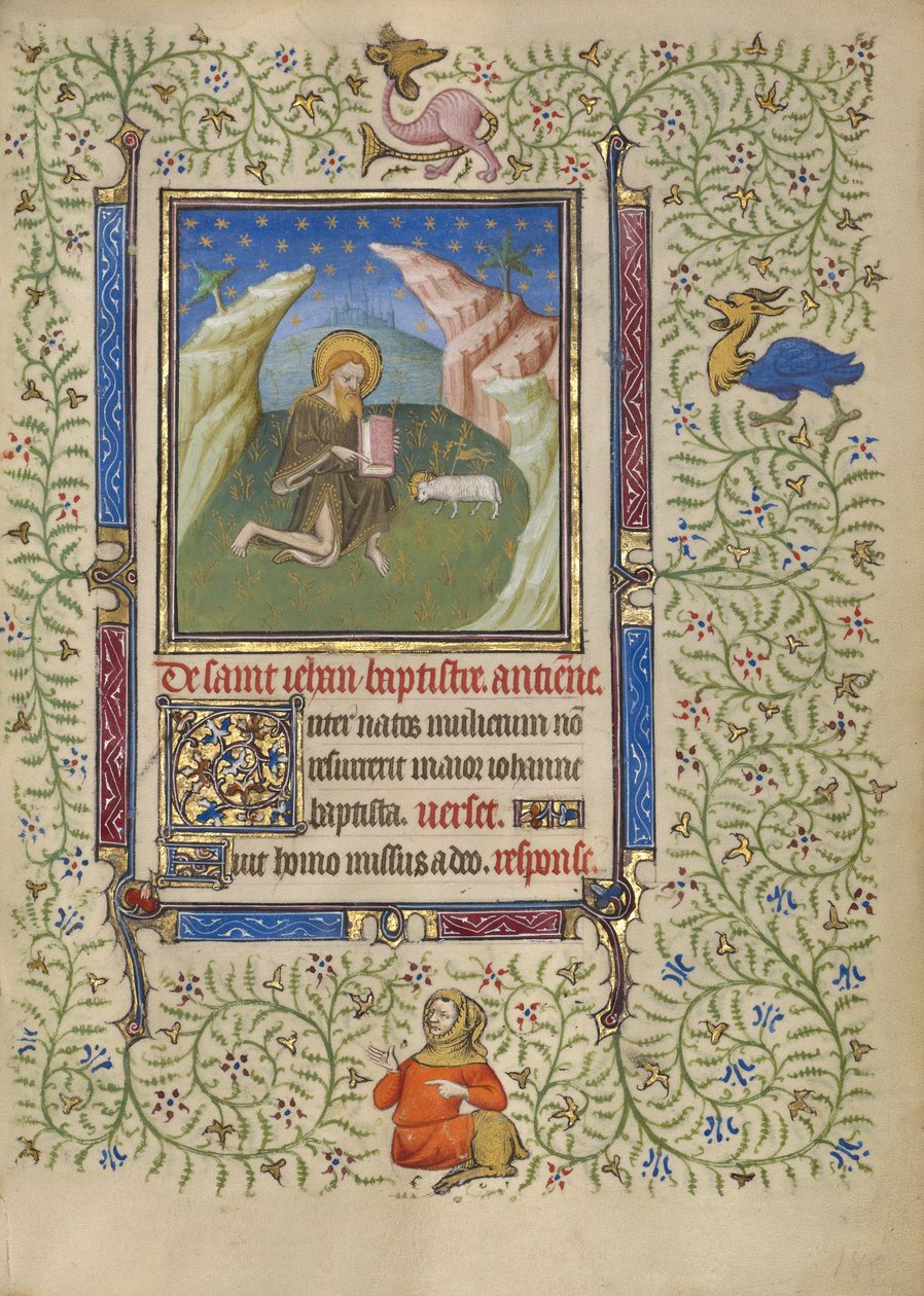 Johannes der Täufer von Egerton Master