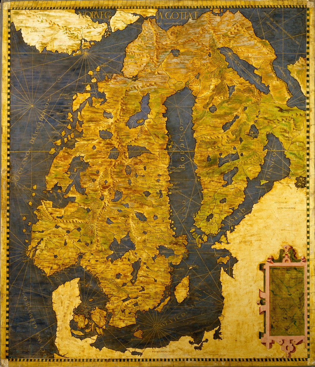 Die skandinavische Halbinsel von Ignazio Danti
