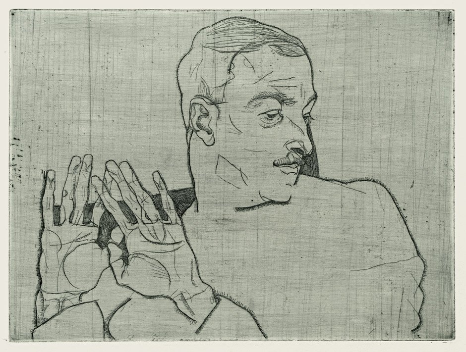 Bildnis Arthur Roessler von Egon Schiele