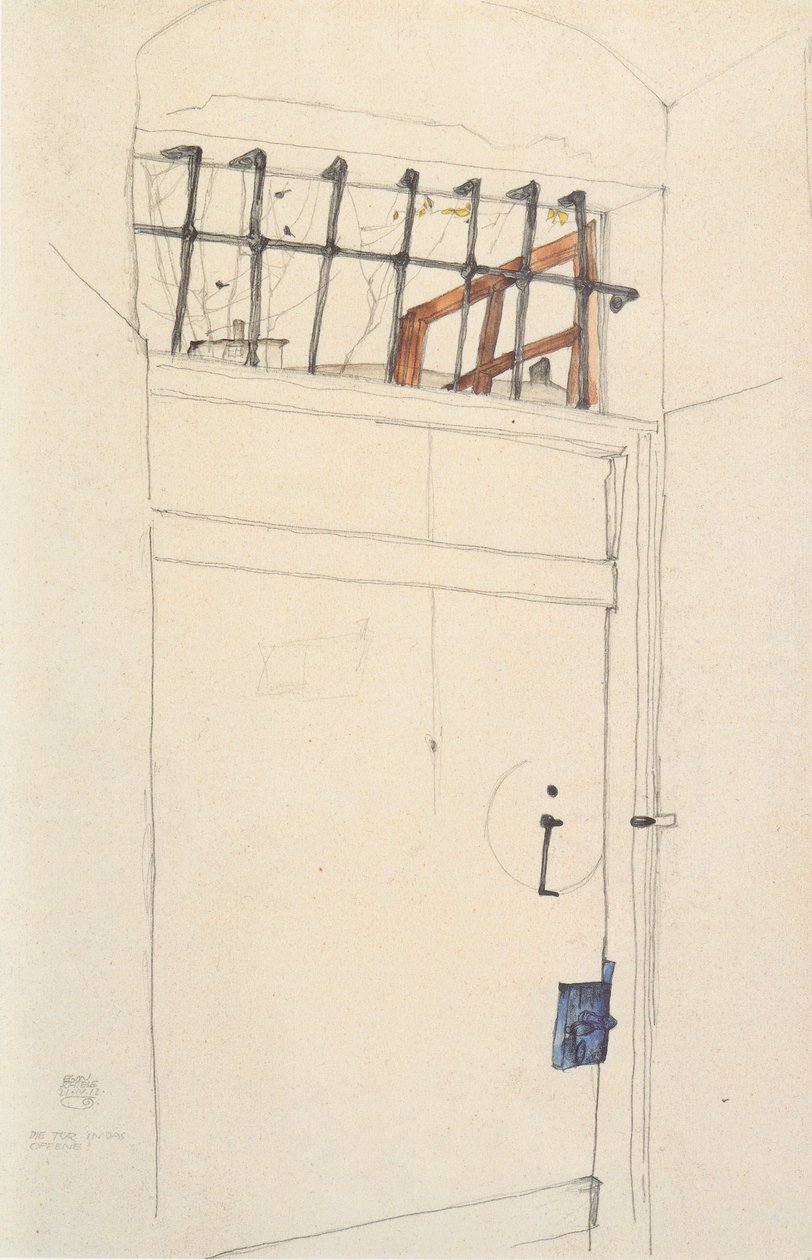 Die Tür in das Offene von Egon Schiele