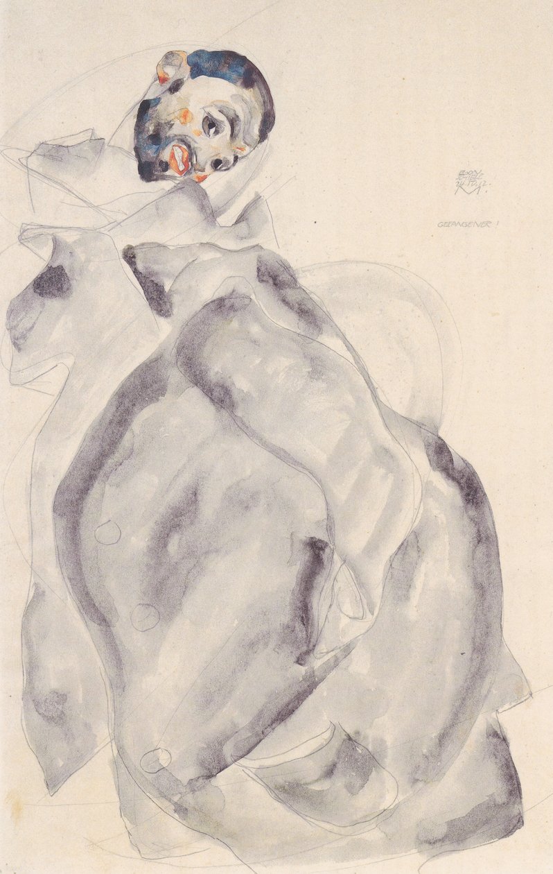Gefangener von Egon Schiele
