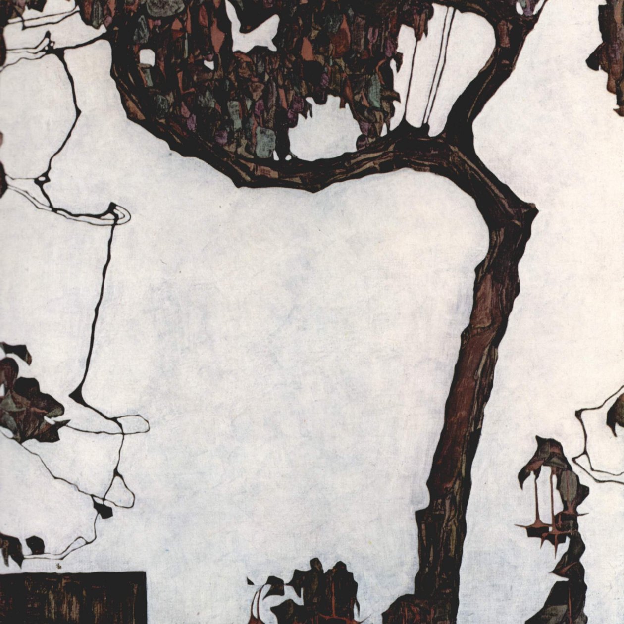 Pflaumenbaum von Egon Schiele