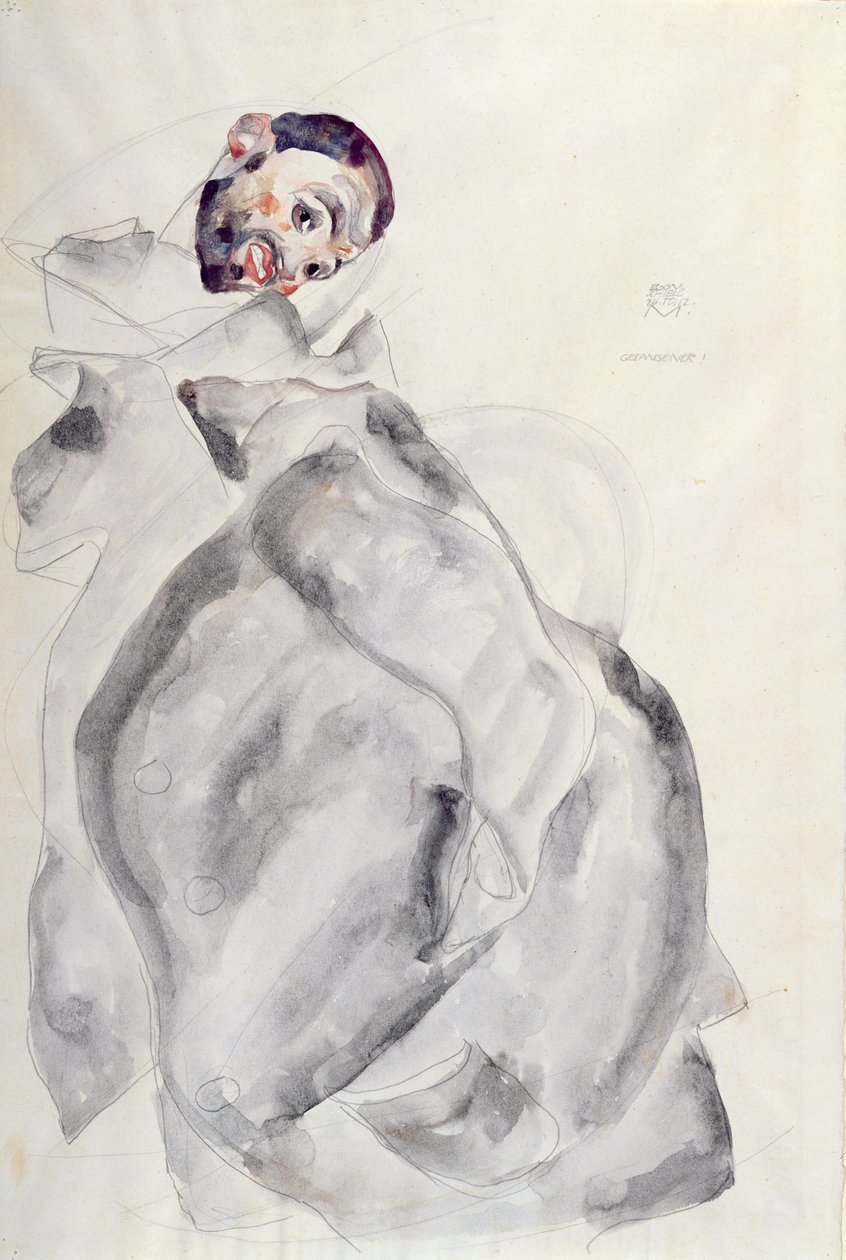 Gefangener! von Egon Schiele