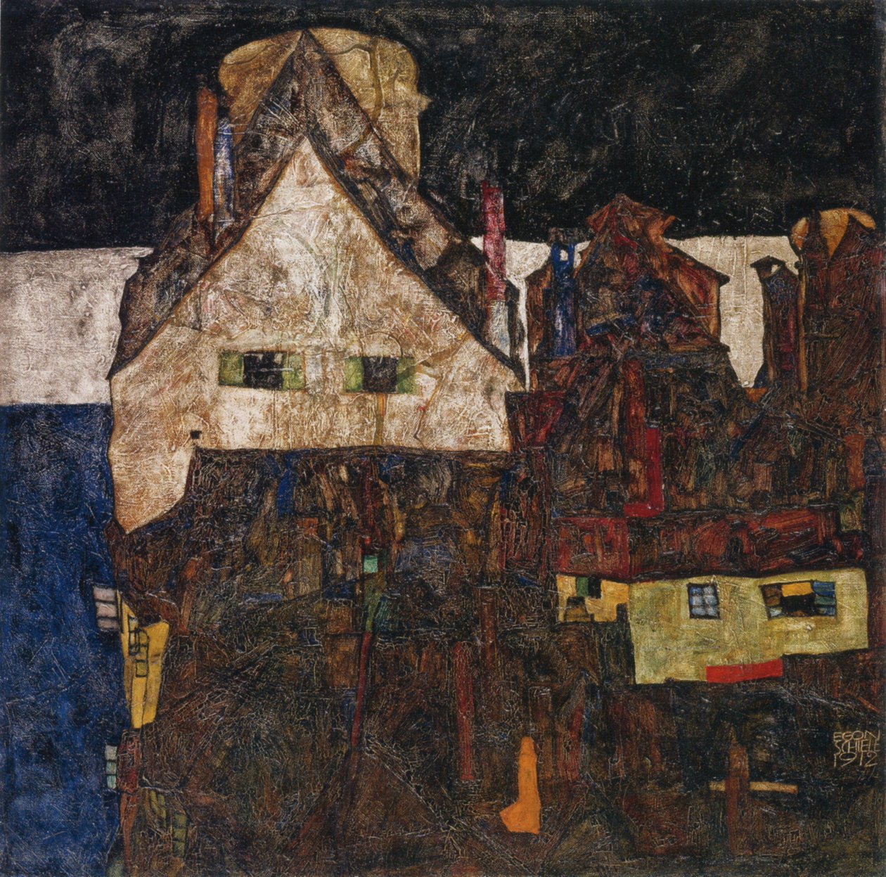 Tote Stadt von Egon Schiele