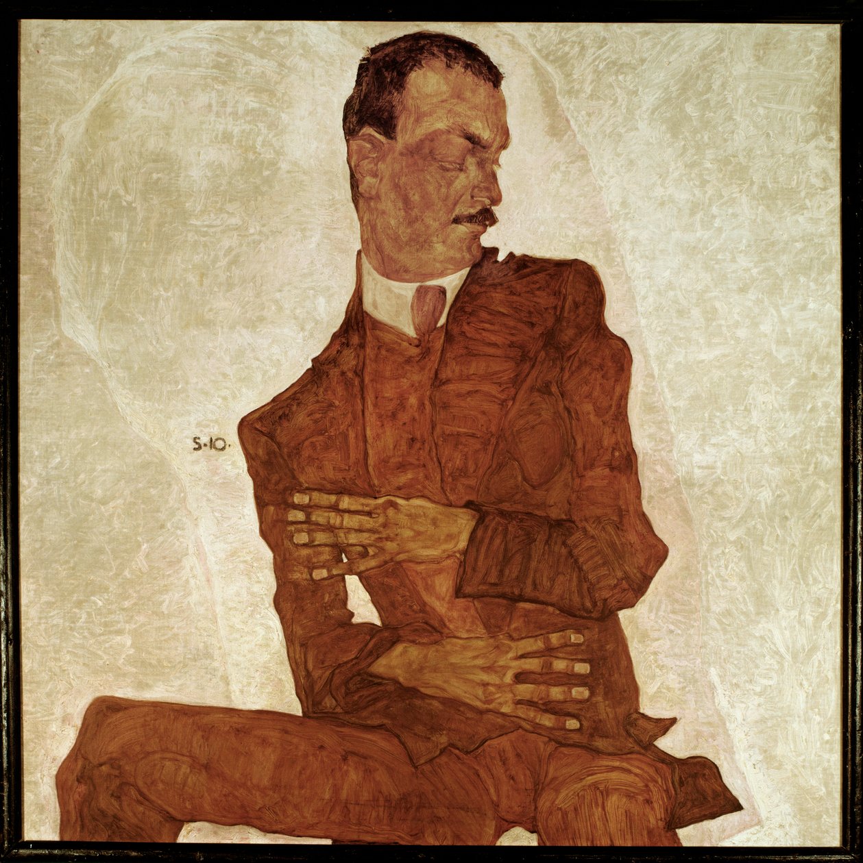 Bildnis Arthur Roessler von Egon Schiele