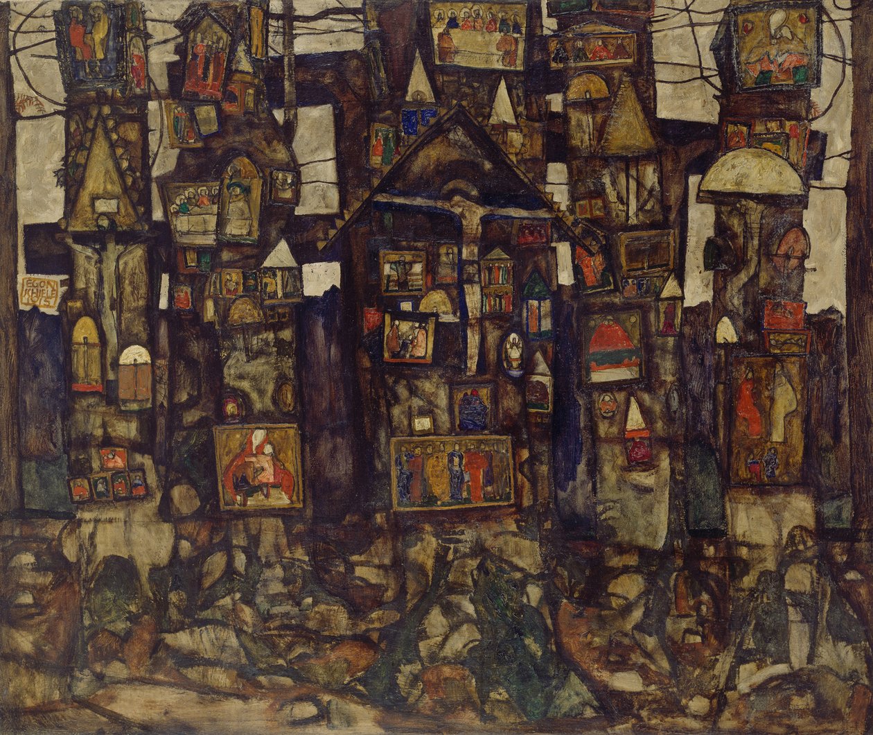 Waldgebet, 1915 von Egon Schiele