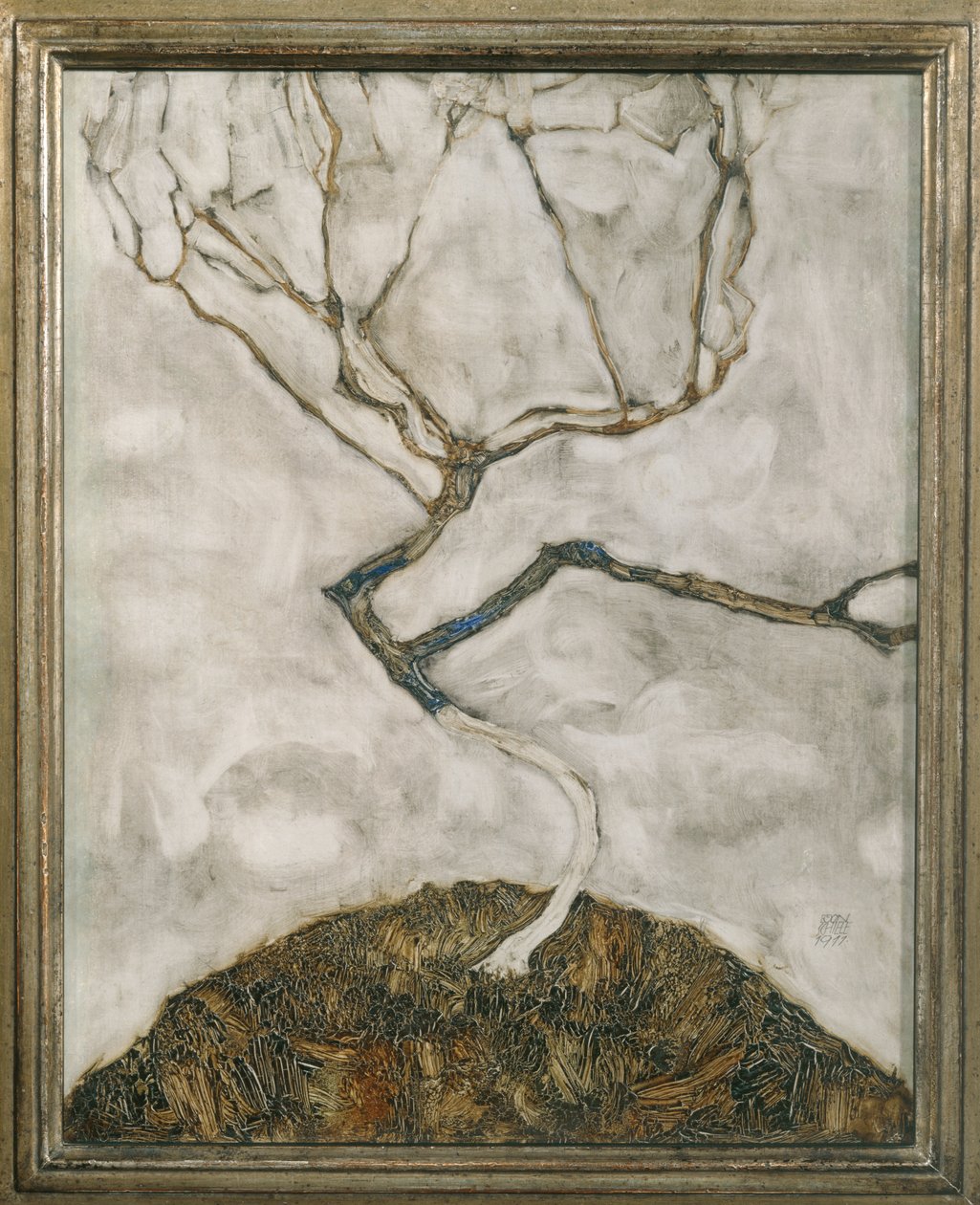 Kleiner Baum im Spätherbst von Egon Schiele