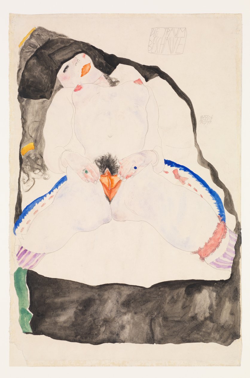 In einem Traum beobachtet, 1911 von Egon Schiele