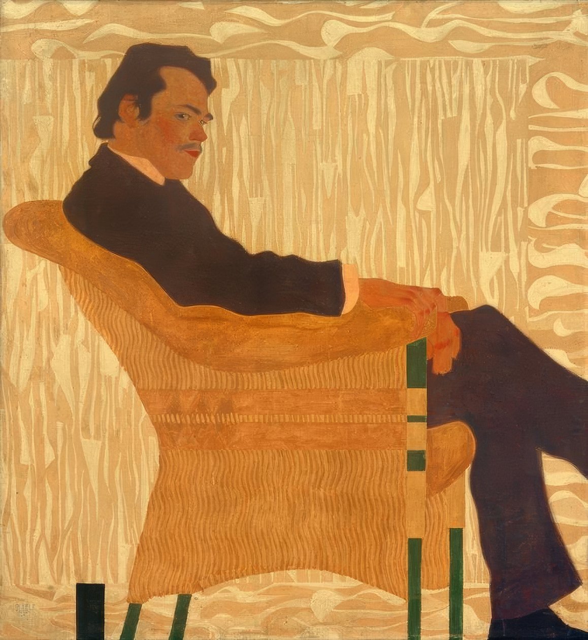 Porträt des Malers Hans Massmann von Egon Schiele