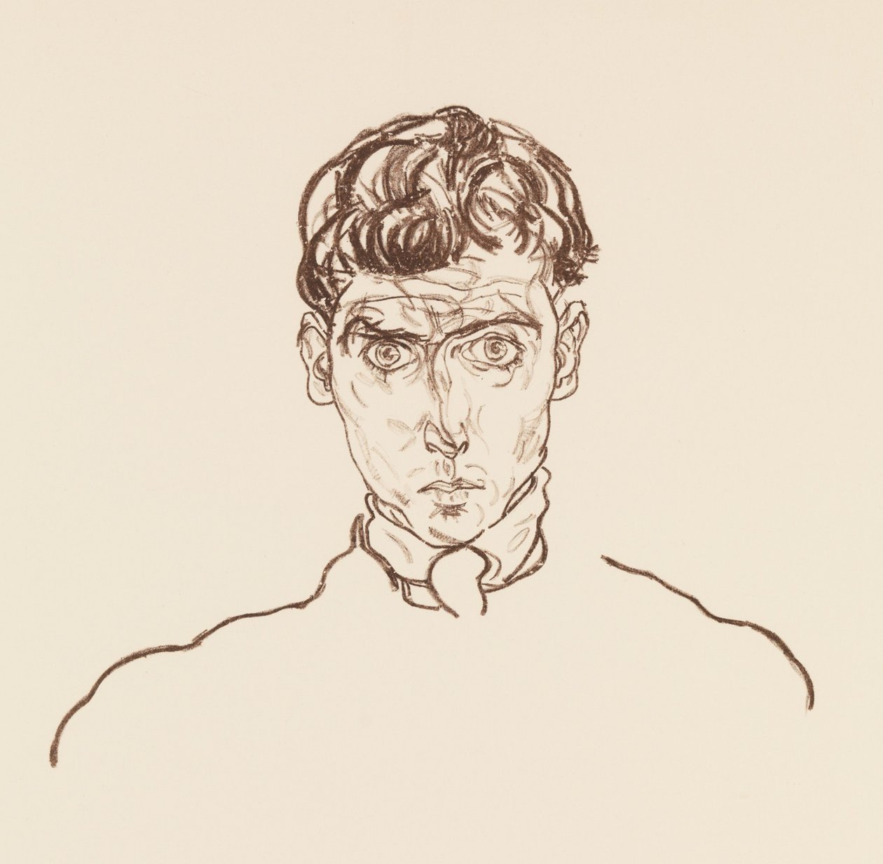 Porträt von Paris von Gütersloh von Egon Schiele