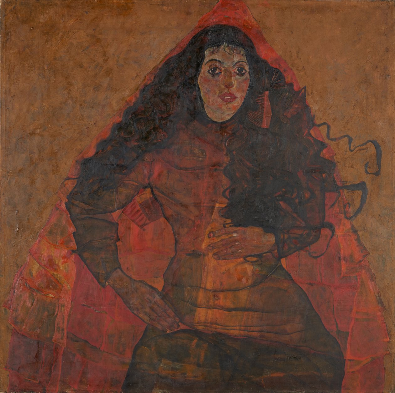 Porträt von Trude Engel, ca. 1913 von Egon Schiele