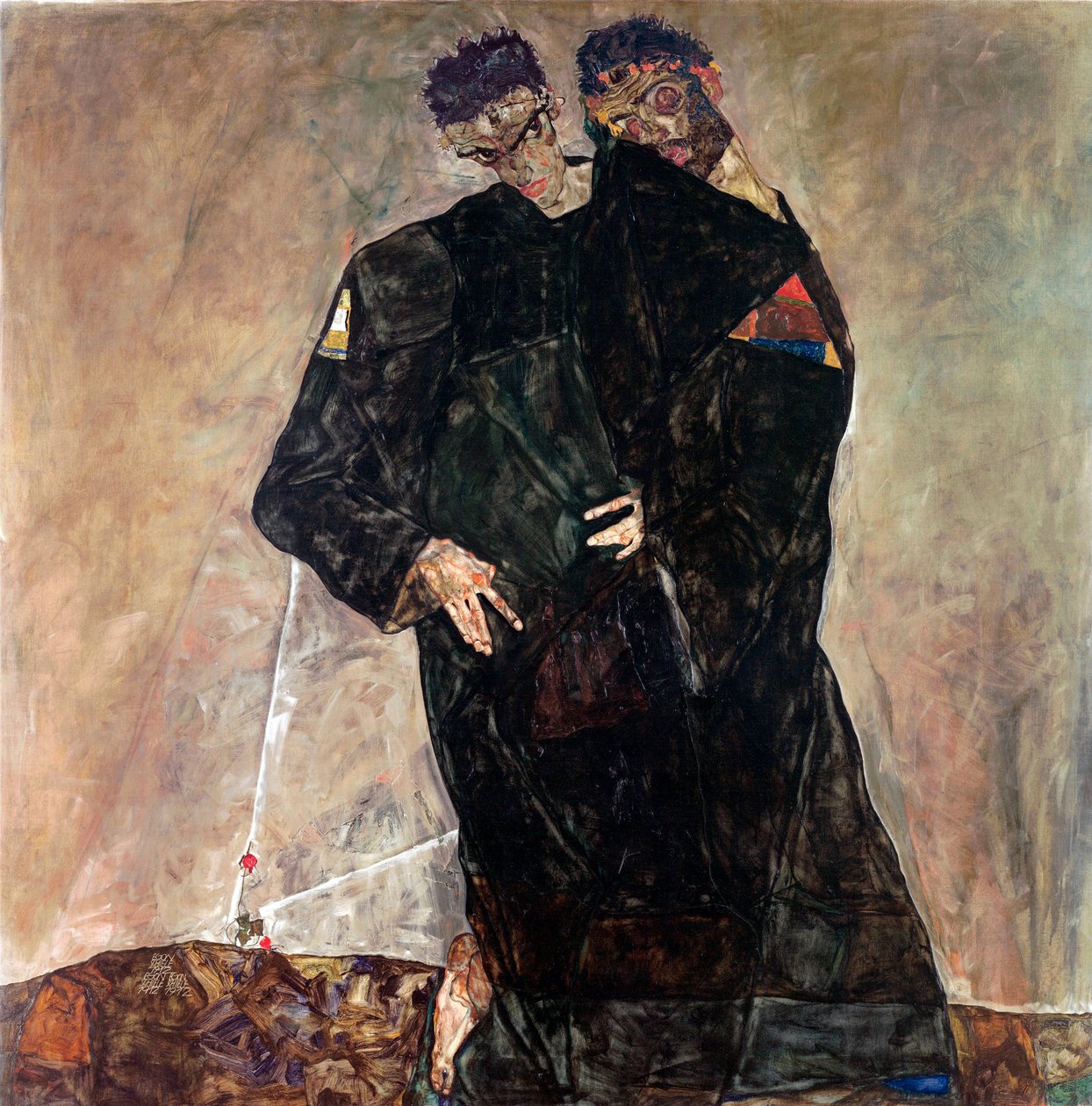 Die Einsiedler von Egon Schiele von Egon Schiele