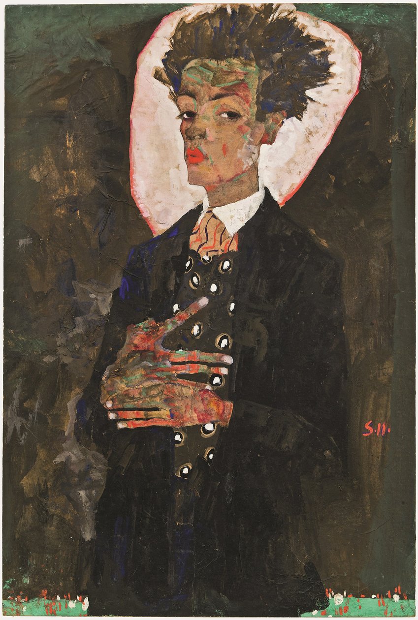 Unbekanntes Bild von Egon Schiele