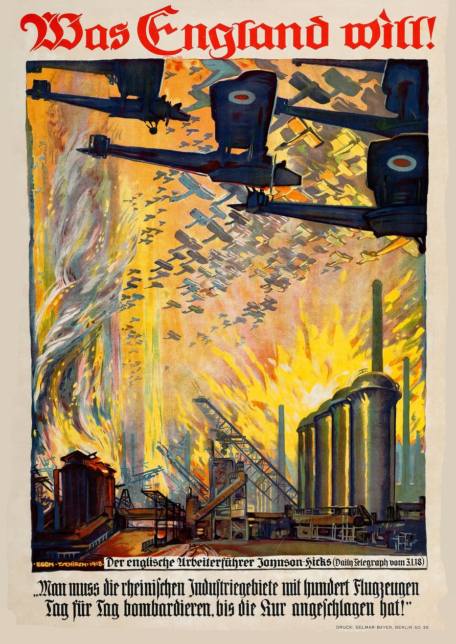 Was England will!, 1918 von Egon Tschirch