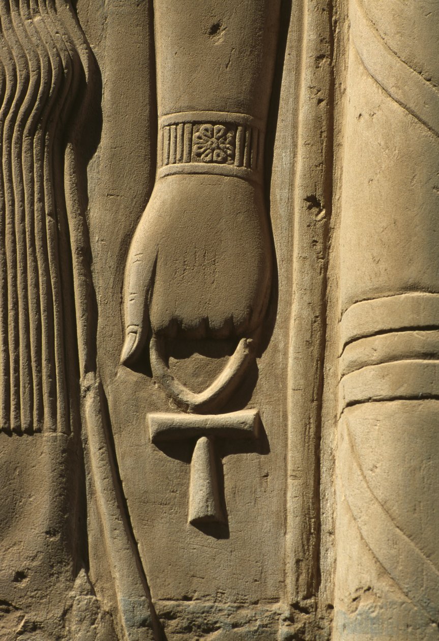 Detail eines Reliefs von Egyptian