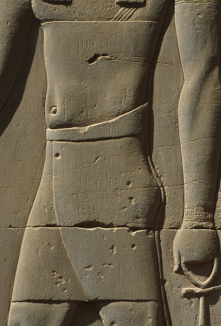 Detail eines Reliefs von Egyptian