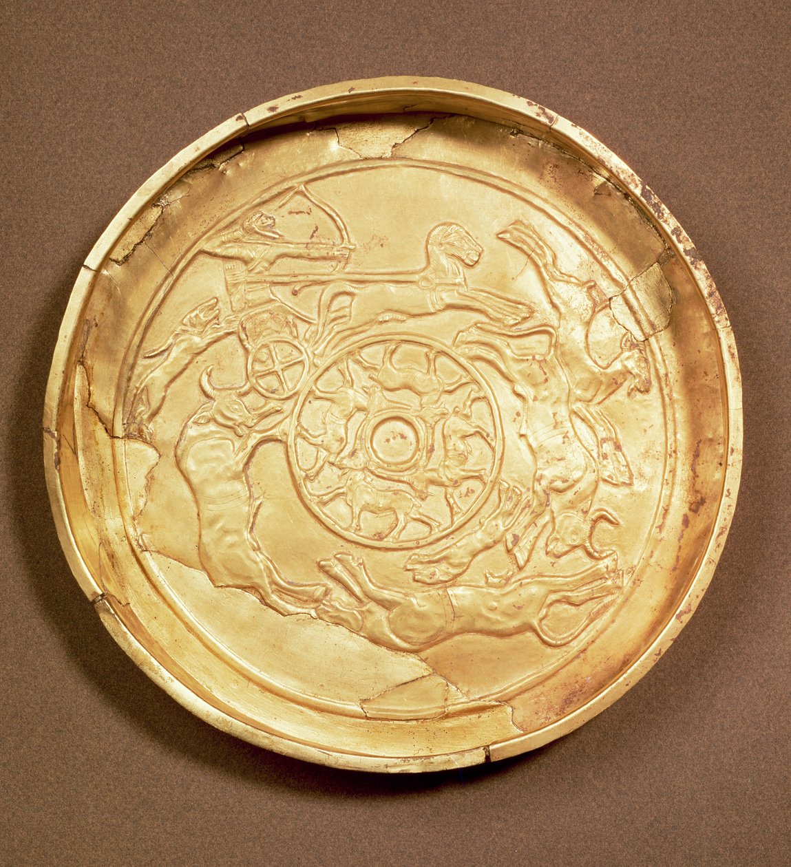 Teller (Gold) von Egyptian