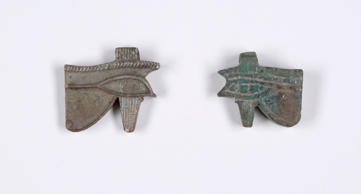 Udjat-Augen-Amulett, 750 v. Chr. von Egyptian 22nd Dynasty