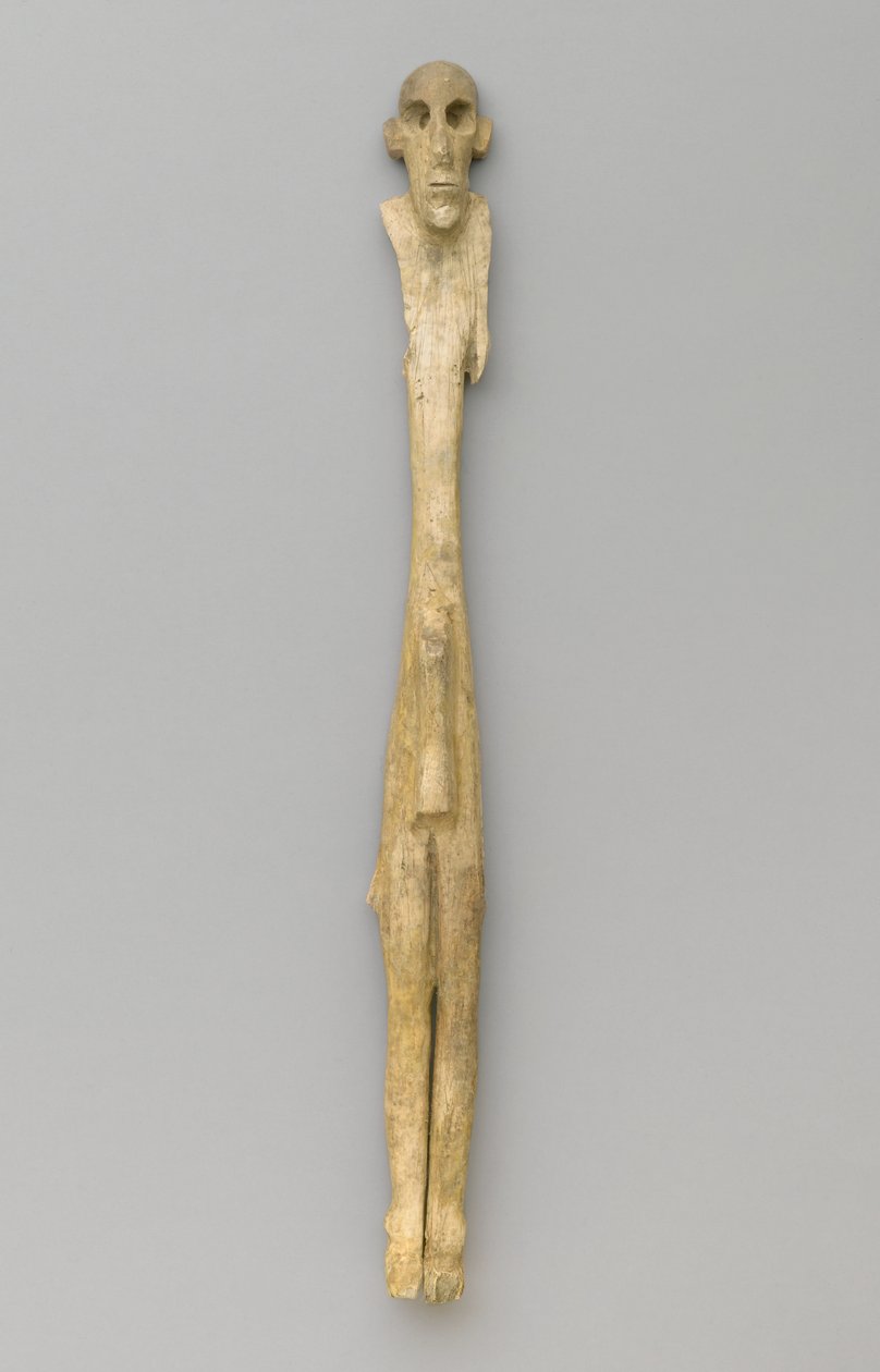 Figur eines Mannes, ca. 4000-3800 v. Chr. von Egyptian