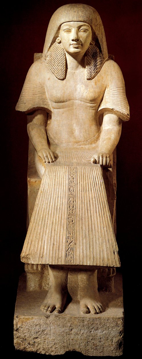 Statue von Maya (ägyptischer Beamter) von Egyptian 18th Dynasty