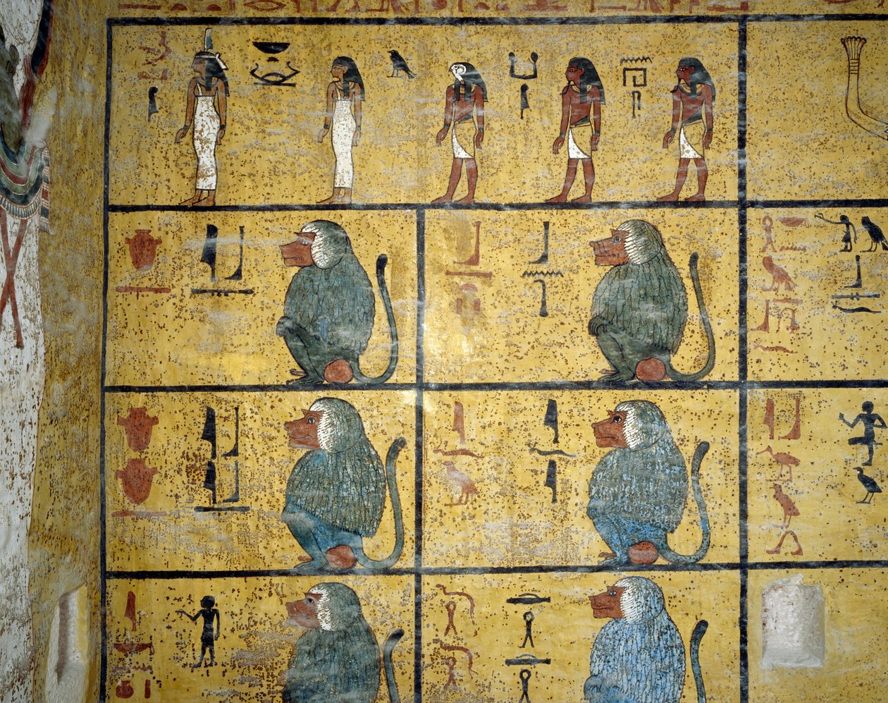 Paviane von Egyptian 19th Dynasty