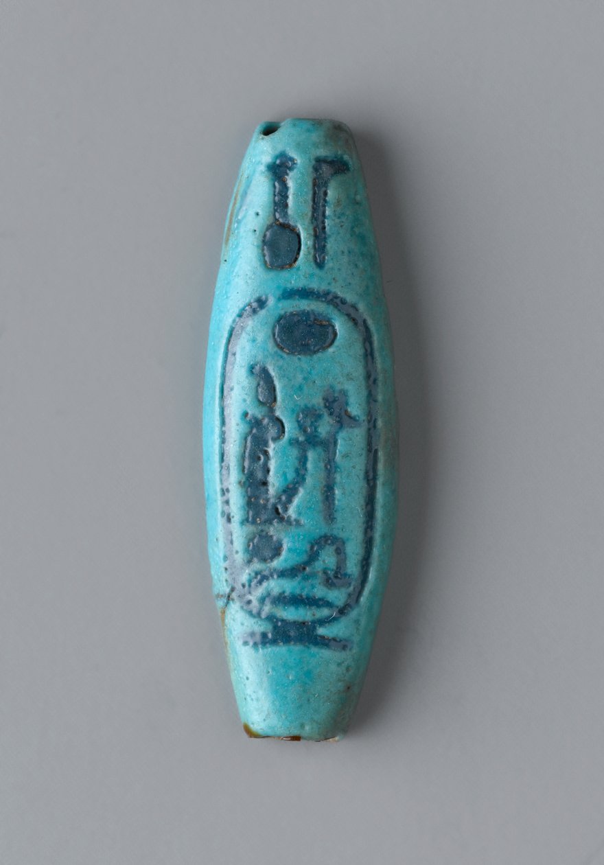 Längliche ovale Perle, Neues Reich von Egyptian 19th Dynasty