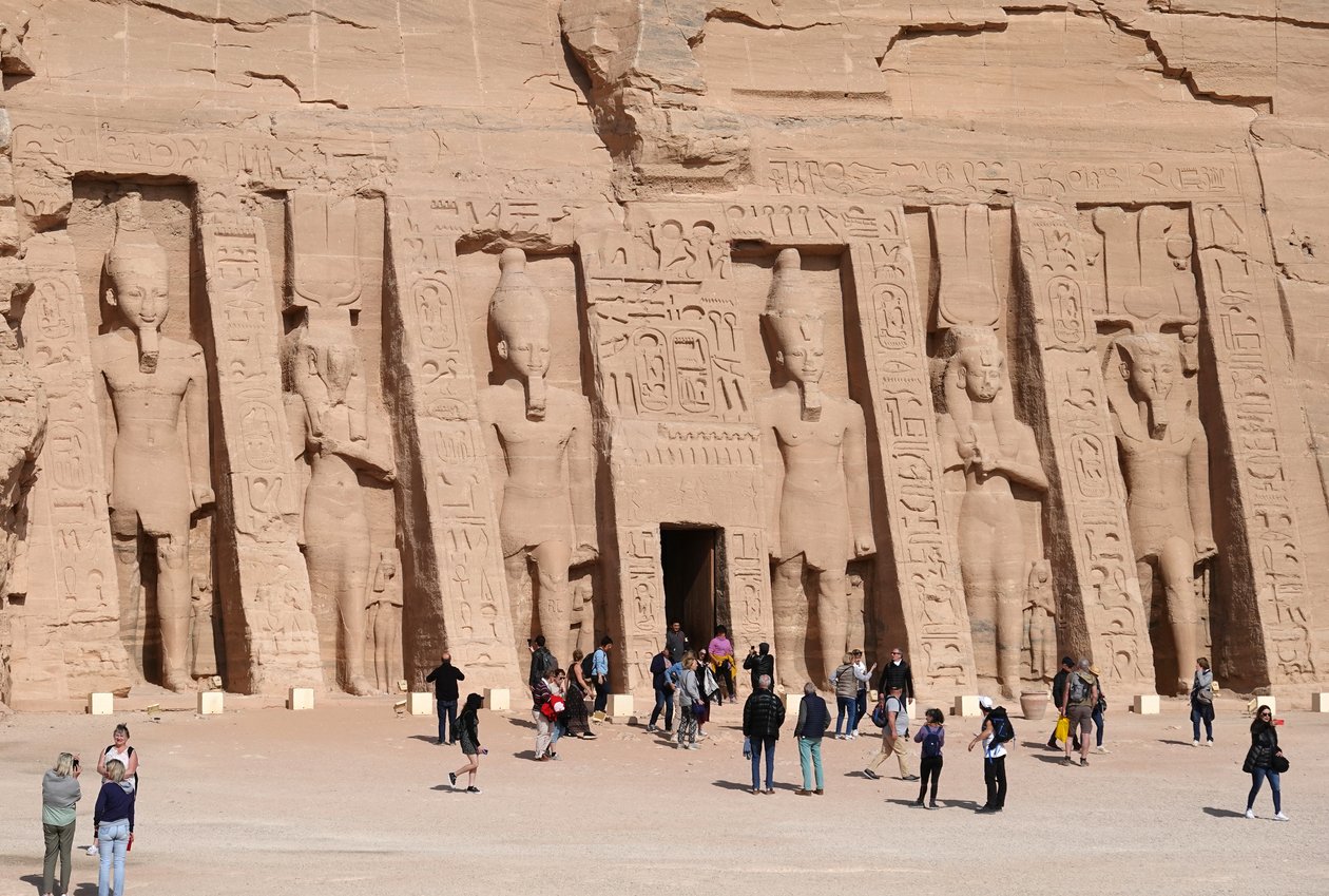 Kleiner Tempel von Abu Simbel von Egyptian Egyptian