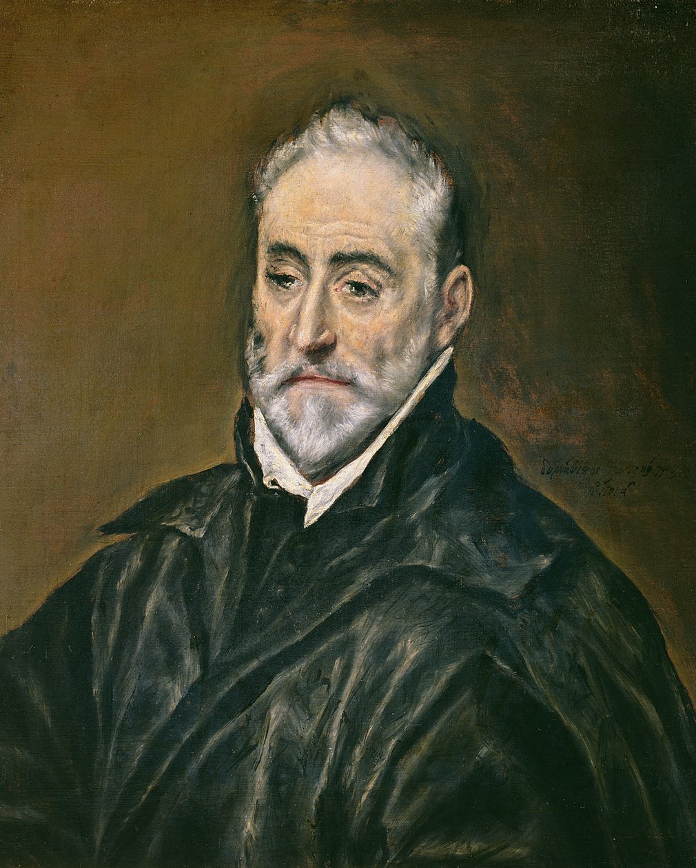 Porträt von Antonio de Covarrubias y Leiva, Kanoniker der Kathedrale von Toledo, um 1600 von El Greco