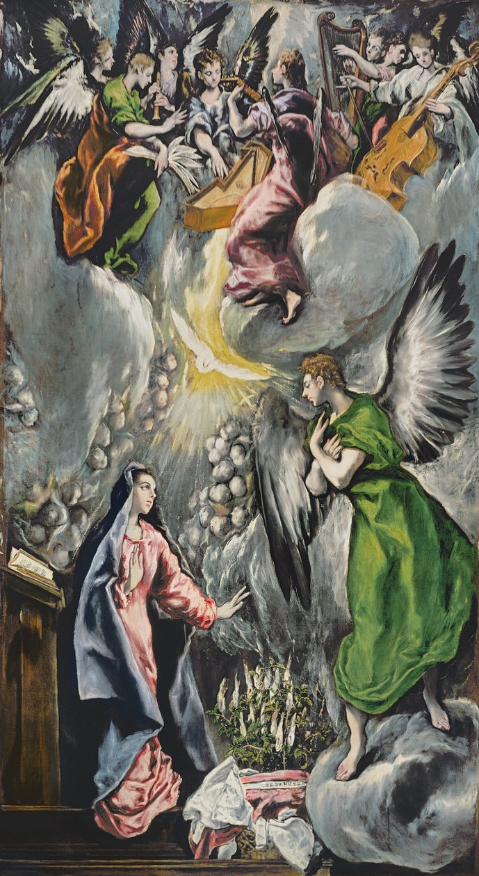Die Verkündigung von El Greco
