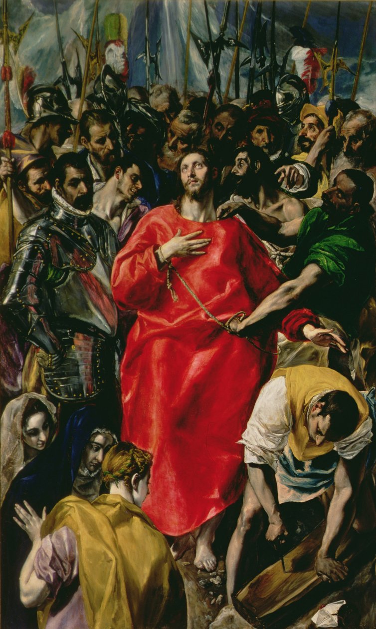 Die Entkleidung Christi, 1577-79 von El Greco