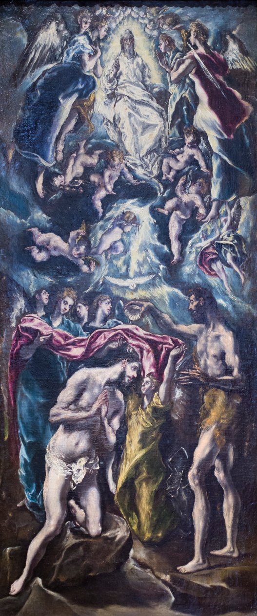 Die Taufe Christi von El (1541 1614) Greco