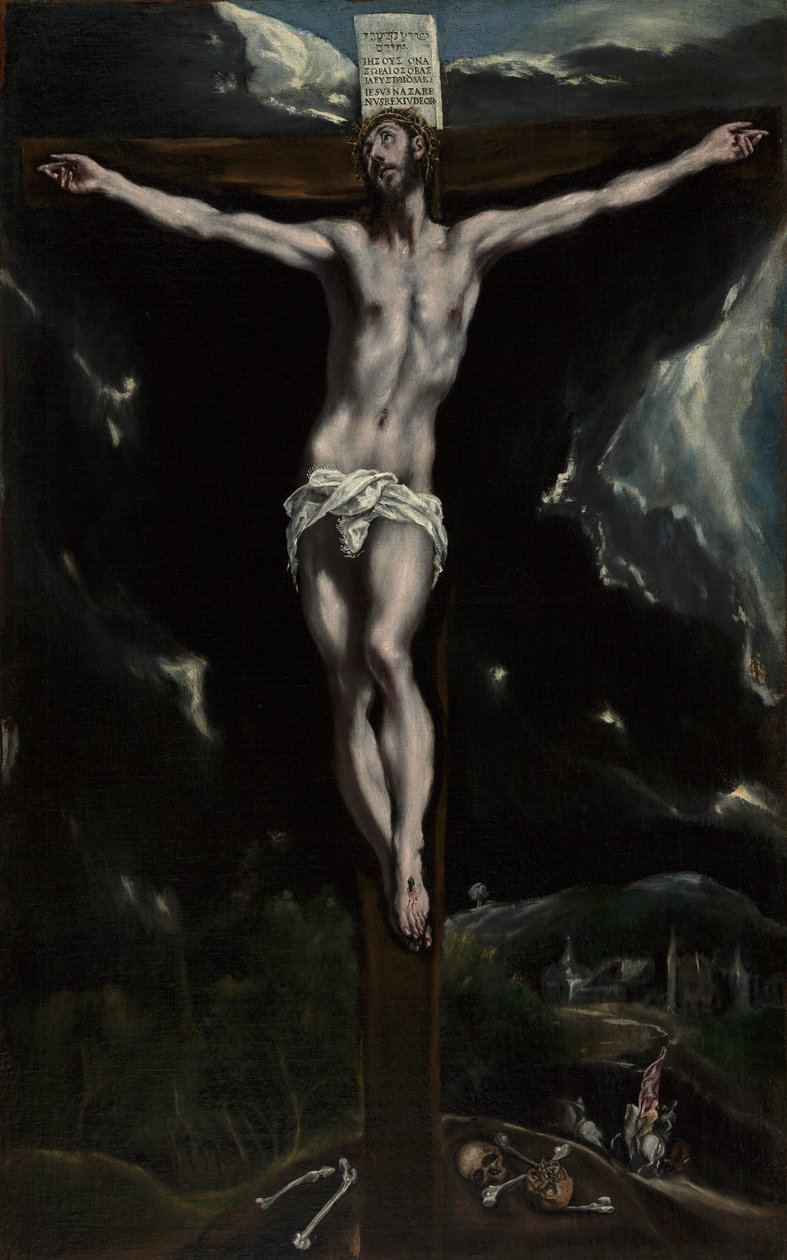 Christus am Kreuz von El Greco