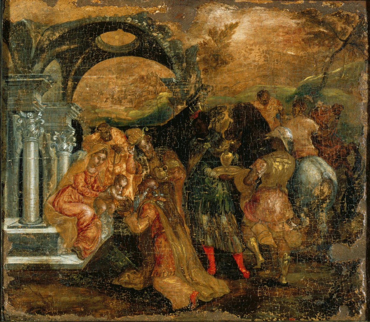 Anbetung der Könige von El Greco