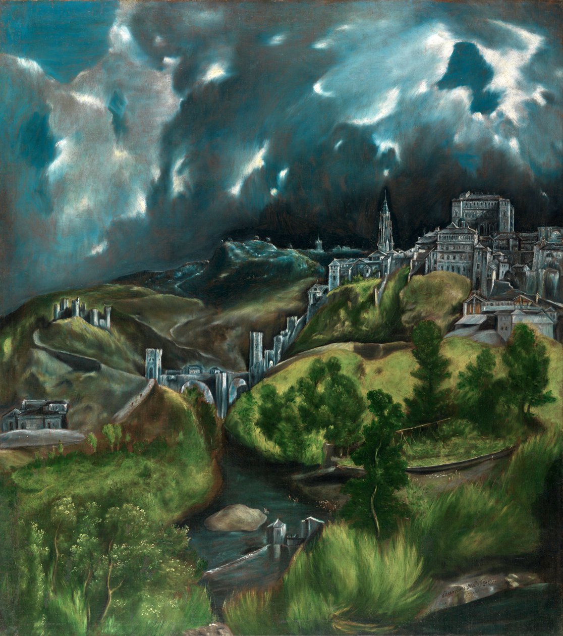 Ansicht von Toledo von El Greco