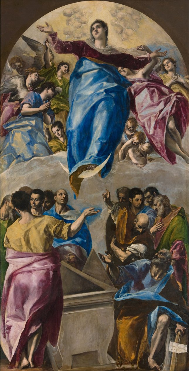 Himmelfahrt der Jungfrau von El Greco
