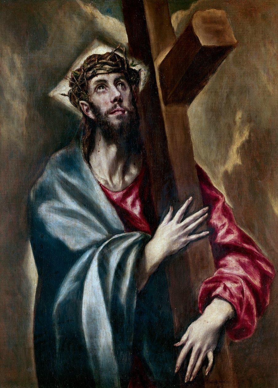 Christus trägt das Kreuz, ca. 1602 von El Greco