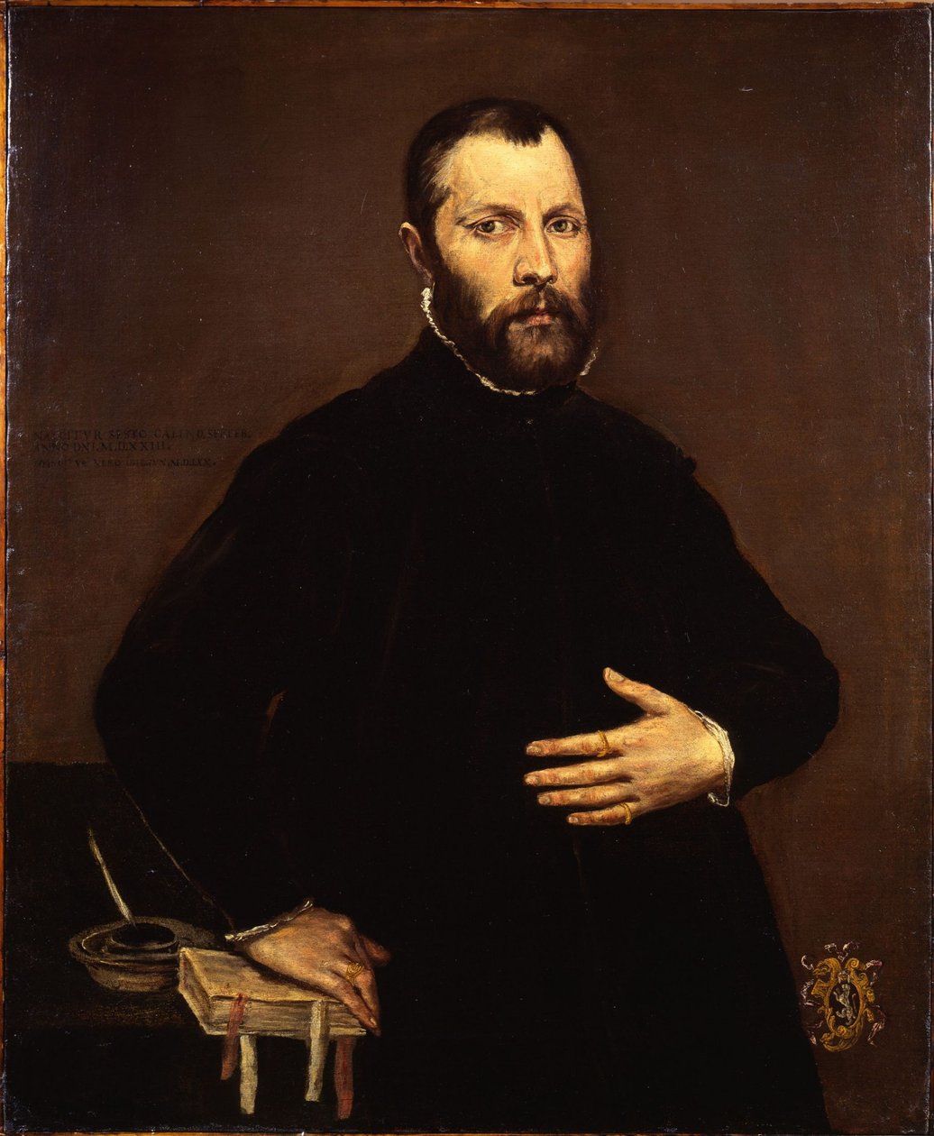 Porträt eines Gentlemans von El Greco