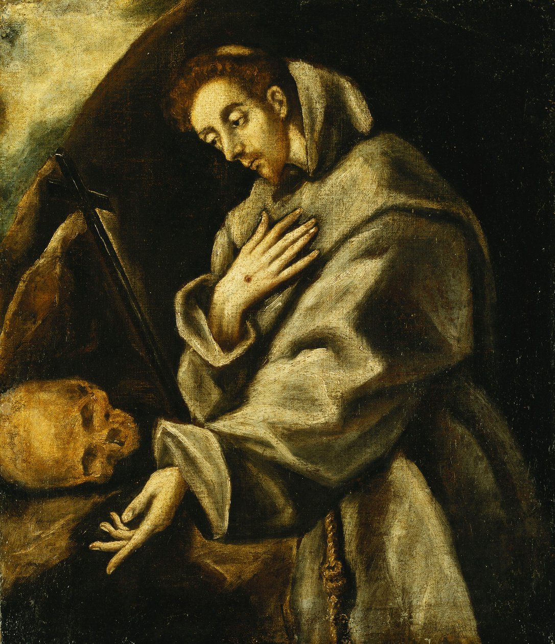 Der heilige Franziskus in Meditation von El Greco