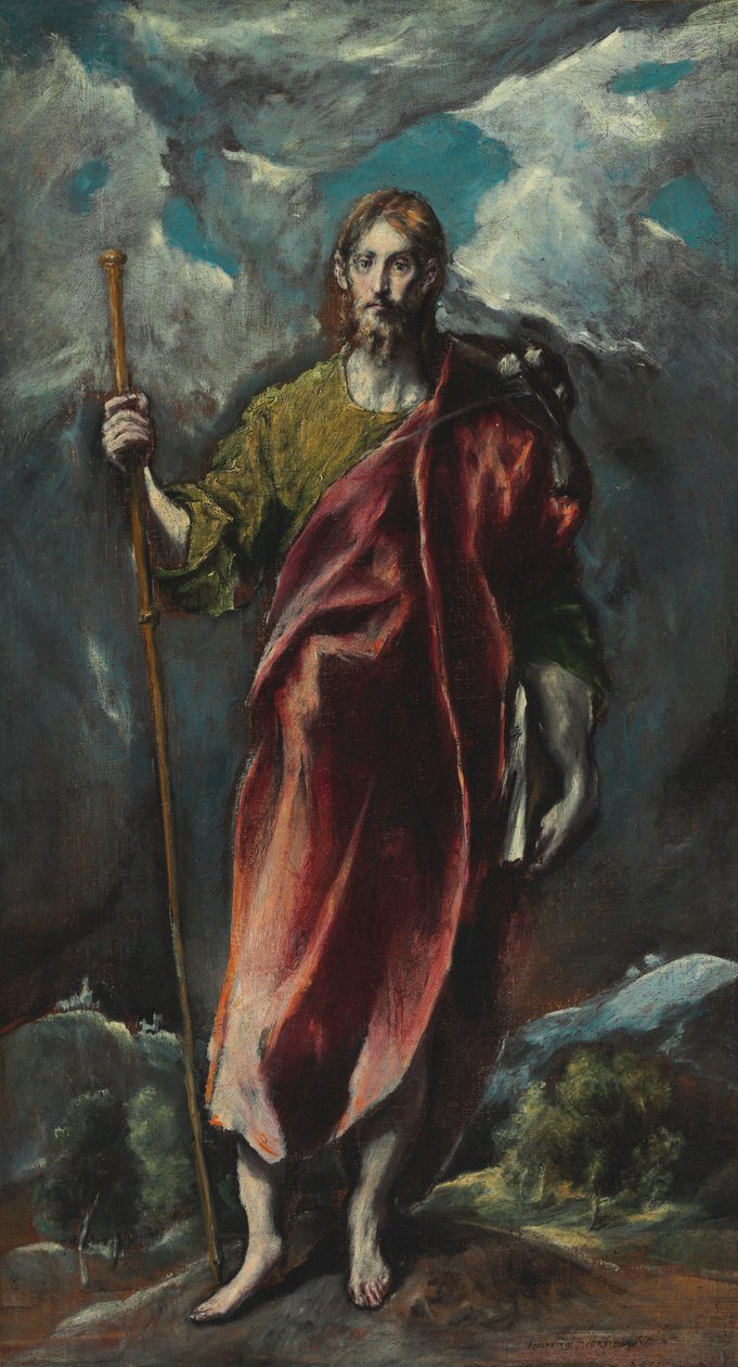 Der heilige Jakobus der Ältere von El Greco