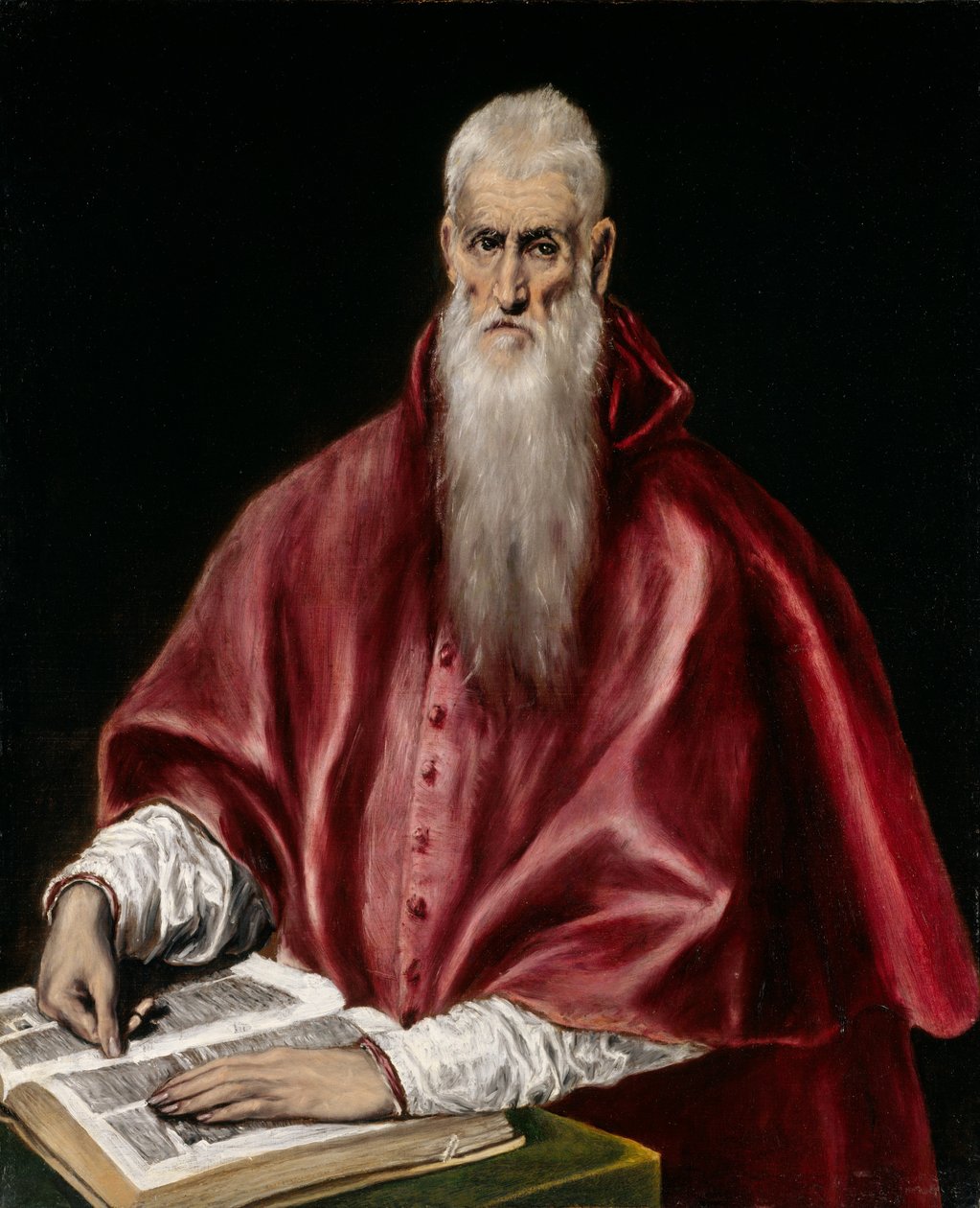Heiliger Hieronymus als Gelehrter, ca. 1610 von El Greco