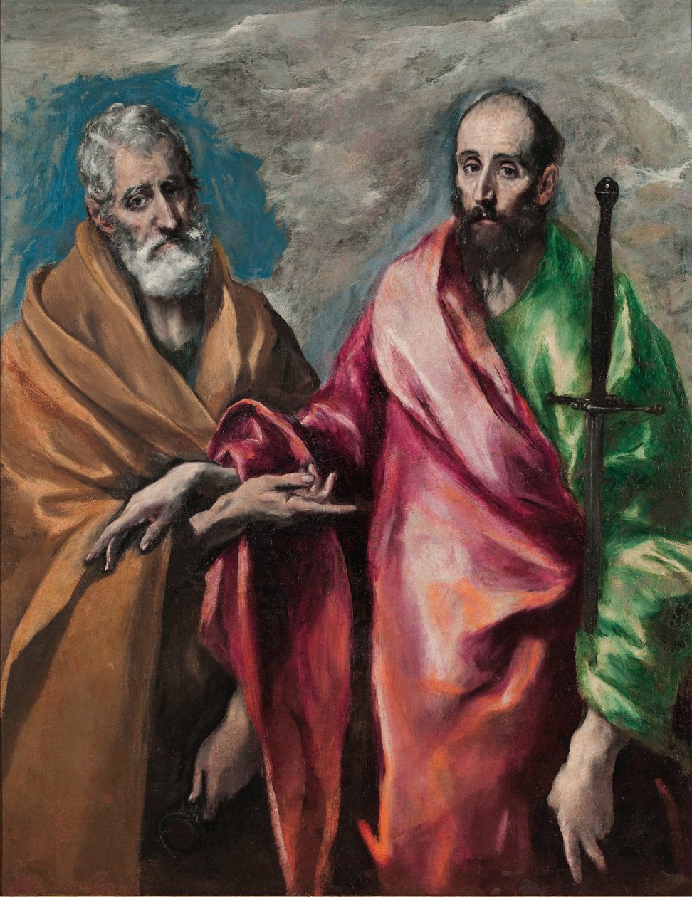 Heiliger Petrus und Heiliger Paulus von El Greco