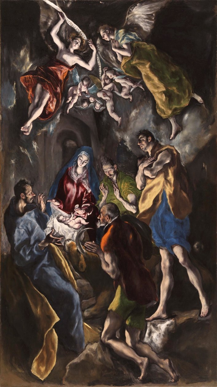 Die Anbetung der Hirten von El Greco